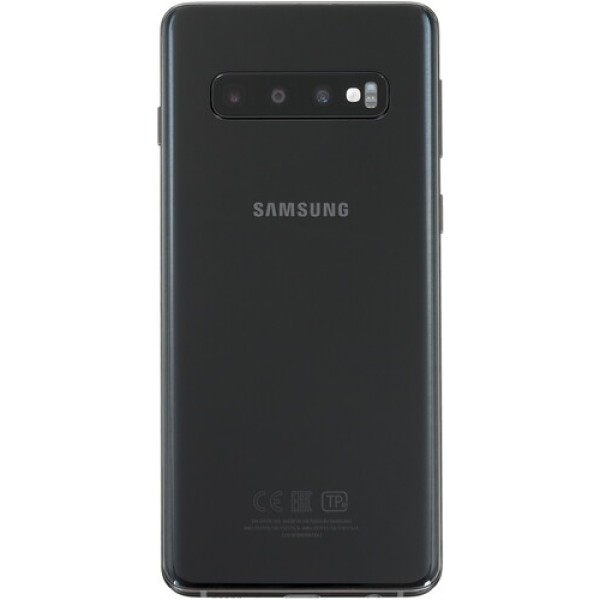Смартфон Samsung S10 6.1" 128Gb Black 8(2x2.0Ghz+2x2.0Ghz+4x1.0Ghz)/8192Mb/3040x1440/DynamicAMOLED/2SIM/LTE/NFC/IP68/Cam16+12+12/3400mAh/Android 9.0