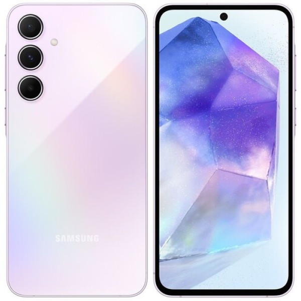 6.6" Смартфон Samsung Galaxy A55 256 ГБ фиолетовый