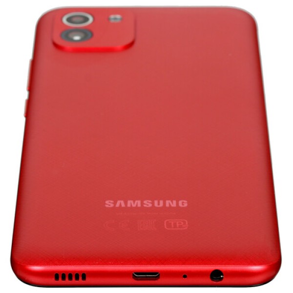 Смартфон Samsung Galaxy A03 4/64Gb [6,5"/LTE/Cam48+2Mpx/5000mAh/Red]