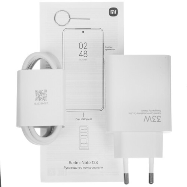 6.43" Смартфон Xiaomi Redmi Note 12S 128 ГБ голубой
