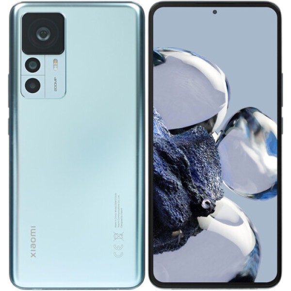 Смартфон Xiaomi 12T Pro 12/256Gb [6.67"/5G/NFC/Cam200Mpx/5000mAh/Lunar Silver]