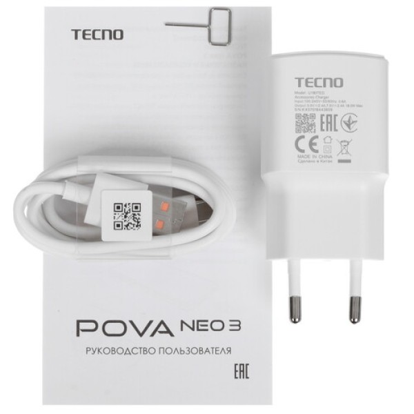 6.82" Смартфон Tecno POVA Neo 3 128 ГБ золотистый