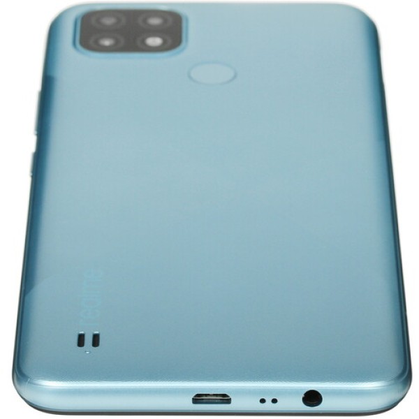 6.5" Смартфон realme C21 32 ГБ голубой
