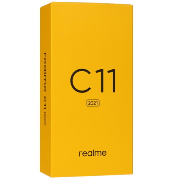 6.5" Смартфон realme C11 2021 32 ГБ серый