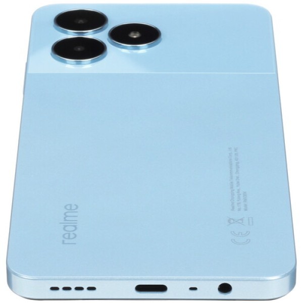 6.74" Смартфон realme Note 50 128 ГБ голубой