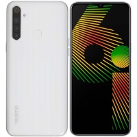 Смартфон realme 6i 6.5" 128Gb White MTK Helio G80/8(2x2.0Ghz+6x1.8Ghz)/4096Mb/1600x720/2SIM/LTE/Cam48+8+2+2/5000mAh/Android 10