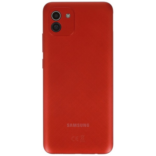 6.5" Смартфон Samsung Galaxy A03 32 ГБ красный