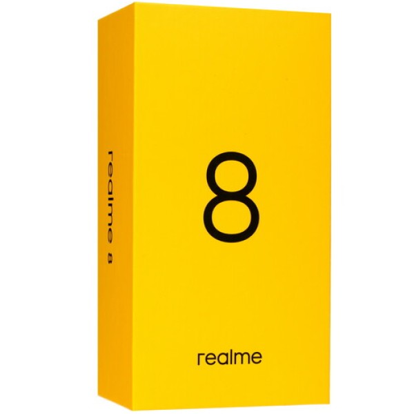 6.4" Смартфон realme 8 128 ГБ черный