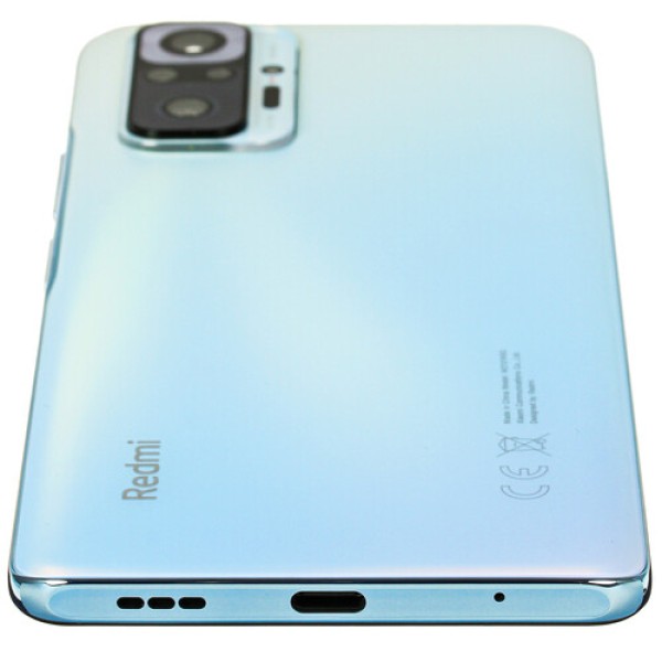 6.67" Смартфон Xiaomi Redmi Note 10 Pro 128 ГБ голубой