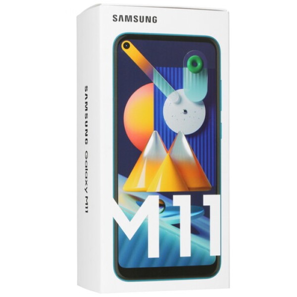 6.4" Смартфон Samsung Galaxy M11 32 ГБ голубой