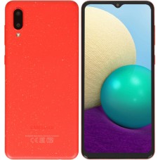 6.5" Смартфон Samsung Galaxy A02 32 ГБ красный