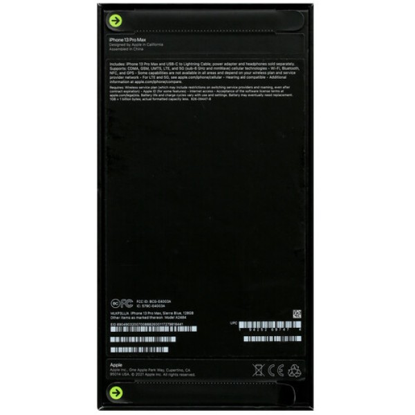 6.7" Смартфон Apple iPhone 13 Pro Max 128 ГБ голубой