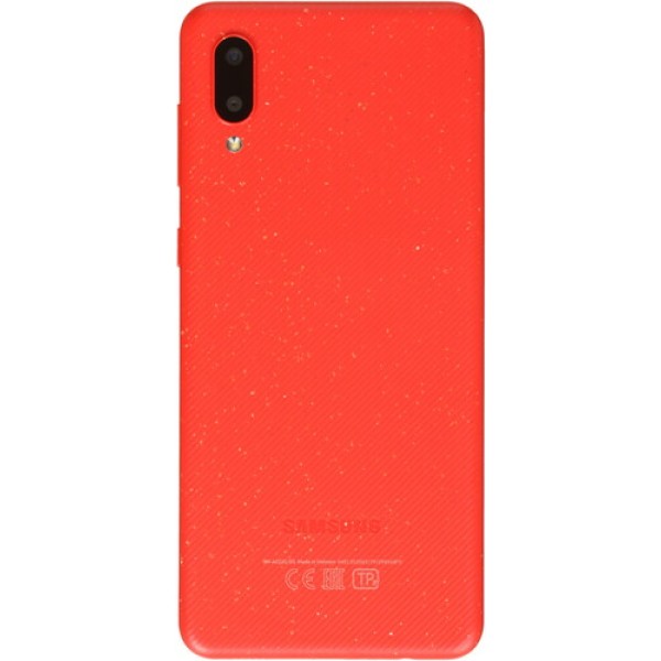 6.5" Смартфон Samsung Galaxy A02 32 ГБ красный