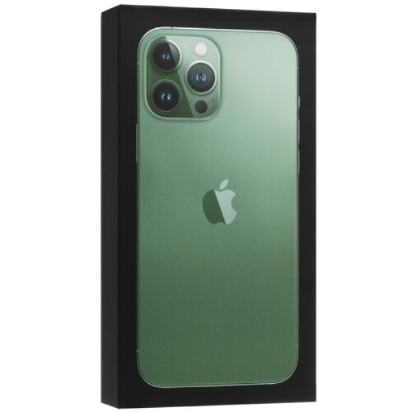 6.7" Смартфон Apple iPhone 13 Pro Max 128 ГБ зеленый [6x3.2 ГГц, 1.8 ГГц, 1 SIM, OLED, 2778?1284, камера 12+12+12 Мп, 5G, GPS]