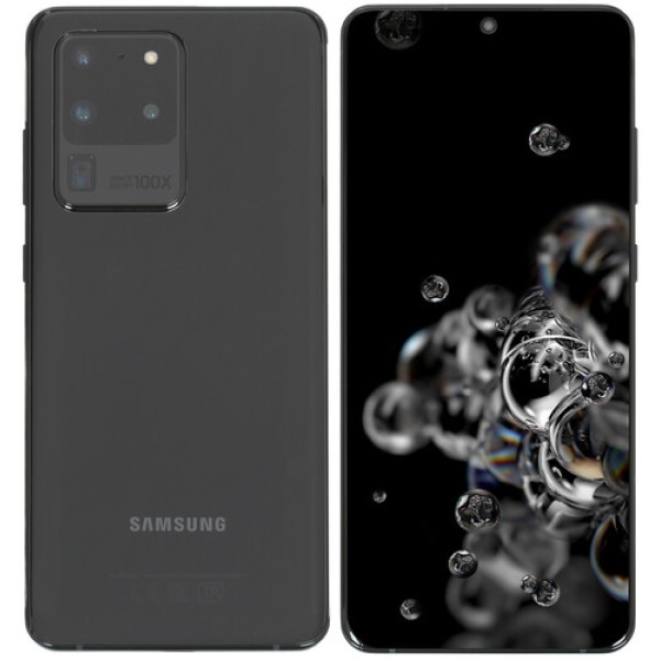 Смартфон Samsung S20 Ultra Black 6.9" 128Gb 12Gb/3200x1440/dAMOLED/LTE/Cam108+48+12+depth/40Mp/5000mAh/An10
