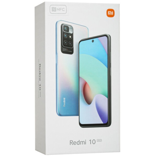 6.5" Смартфон Xiaomi Redmi 10 2022 64 ГБ серый
