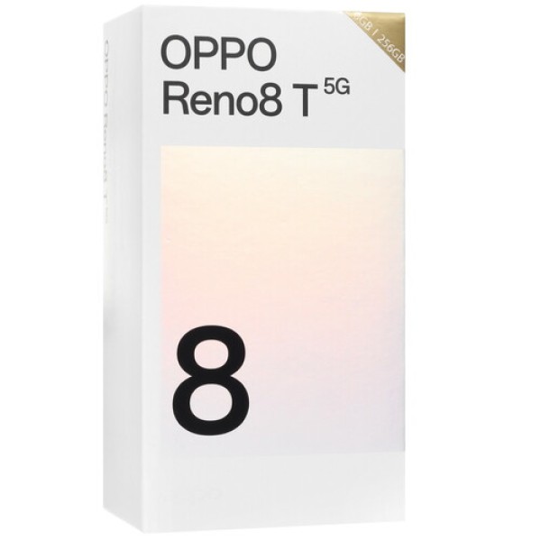 6.7" Смартфон OPPO Reno8 T 5G 256 ГБ золотистый