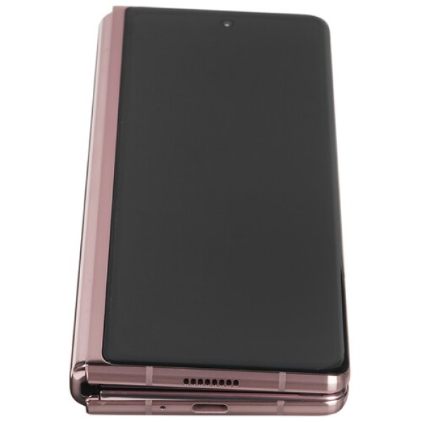 Смартфон Samsung SM-F916B Galaxy Z Fold2 7.6" 256Gb Bronze Snapdragon865Plus/12Gb/1768x2208/dAMOLED 2X/LTE/Cam12+12+12/10Mp/4500mAh/Android