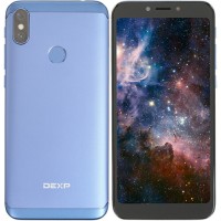 Смартфон DEXP BS155 5.45" 8Gb Blue 4x1.3GHz/1024Mb/960x480/IPS/2SIM/3G/cam2+5AF/2200mAh/Android Go