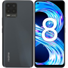 6.4" Смартфон realme 8 128 ГБ черный