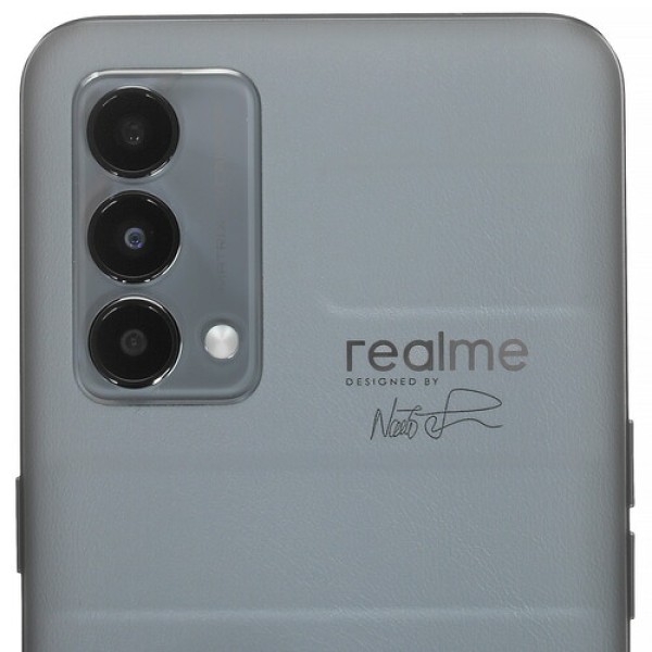 6,43" Смартфон realme GT Master Edition 256 ГБ серый [8x(2.4 ГГц, 1.8 ГГц), 8 Гб, 2 SIM, Super AMOLED, 2400x1080, камера 64+8+2 Мп, NFC, 5G, GPS, 4300