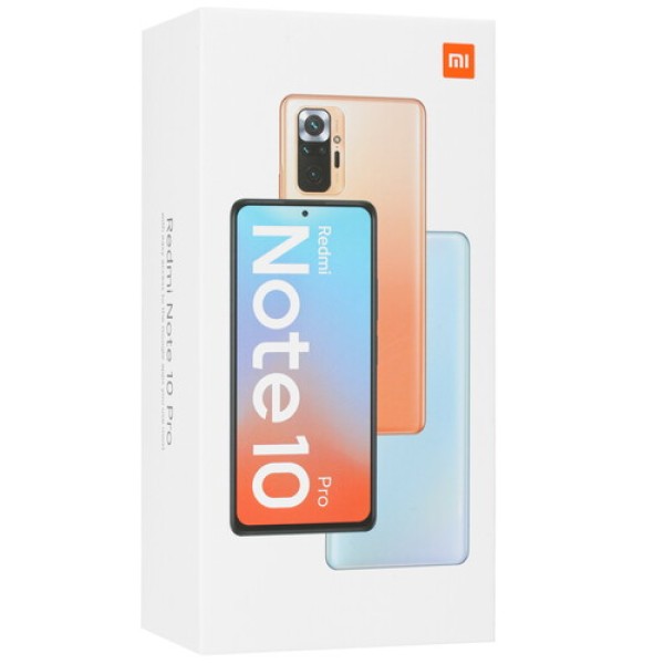 6.67" Смартфон Xiaomi Redmi Note 10 Pro 128 ГБ голубой