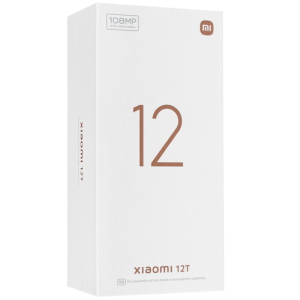 6.67" Смартфон Xiaomi 12T 128 ГБ черный