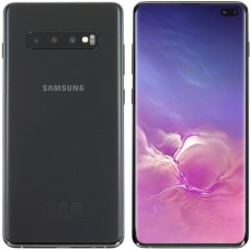Смартфон Samsung S10+ 6.4" 128Gb Black 8(2x2.0Ghz+2x2.0Ghz+4x1.0Ghz)/8192Mb/3040x1440/DynamicAMOLED/2SIM/LTE/NFC/IP68/Cam16+12+12/4100mAh/Android 9.0