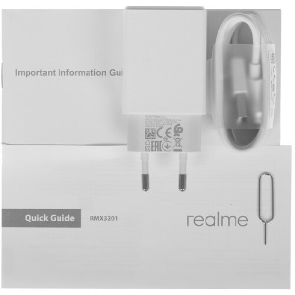 6.5" Смартфон realme C21 32 ГБ голубой