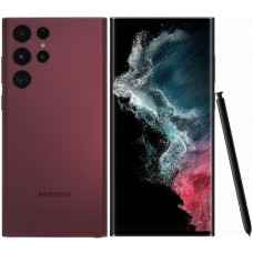 Смартфон Samsung Galaxy S22 Ultra 8/128Gb [6,8"/5G/NFC/Cam108+12+10+10Mpx/5000mAh/Бургунди]
