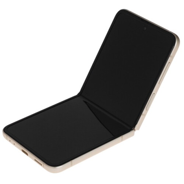 6.7" Смартфон Samsung Galaxy Z Flip3 128 ГБ бежевый [8x2.84 ГГц, 8 Гб, 1 SIM, Dynamic AMOLED 2X, 2640x1080, камера 12+12 Мп, 5G, GPS, 3300 мА*ч] SM-