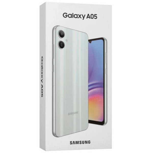 6.7" Смартфон Samsung Galaxy A05 64 ГБ серебристый