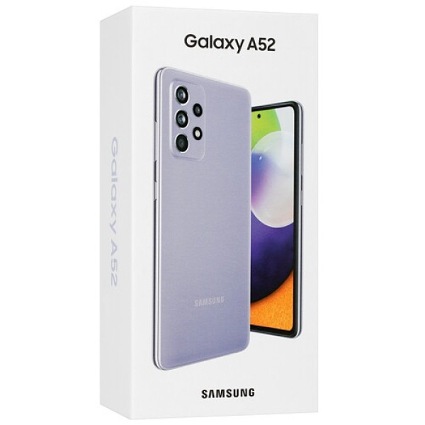 Смартфон Samsung Galaxy A52 8/256Gb [6,5"/LTE/NFC/Cam64+12+5+5/4500mAh/Violet]