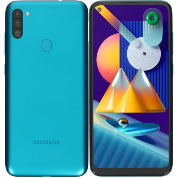 6.4" Смартфон Samsung Galaxy M11 32 ГБ голубой