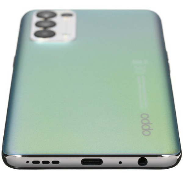 Смартфон OPPO Reno 5 6.43" 128Gb Fantasy silver SDM720G /8 (2x2.3Ghz+6x1.8 Ghz) /8Gb/2400 x 1080/2SIM/LTE/Cam64 +8 +2 +2/4310 мАч/Android 11