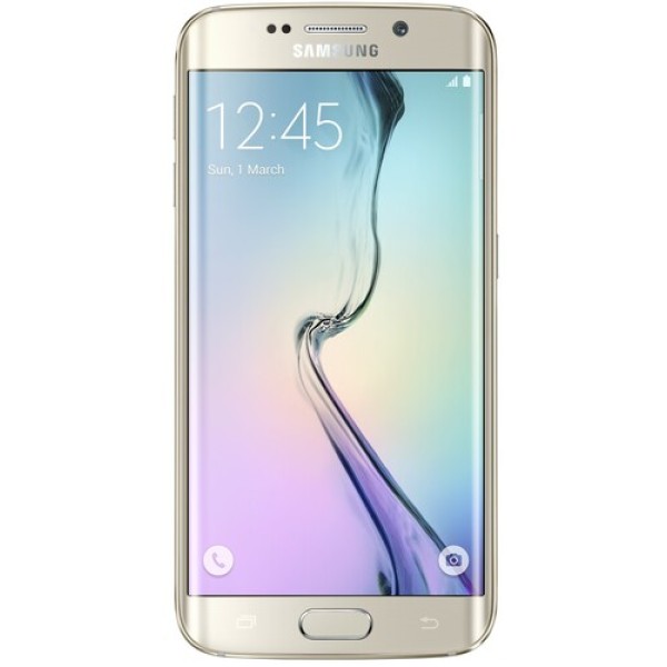 Смартфон Samsung SM-G925 Galaxy S6 edge 5.1" 32Gb Gold 8x1.5Ghz/3072Mb/2560x1440/3G/LTE6/GPS/Cam16/2550mAh/Android 5.0
