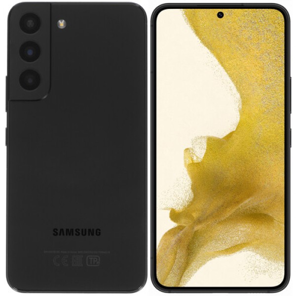 Смартфон Samsung Galaxy S22 8/256Gb [6,1"/5G/NFC/Cam50+12+10Mpx/3700mAh/Черный]