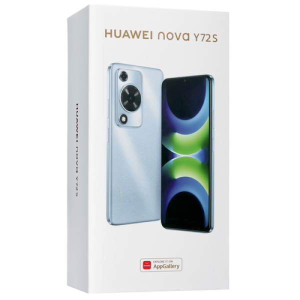 6.75" Смартфон HUAWEI nova Y72S 128 ГБ голубой