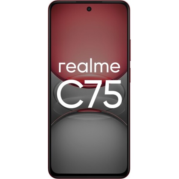 6.72" Смартфон realme C75 128 ГБ красный