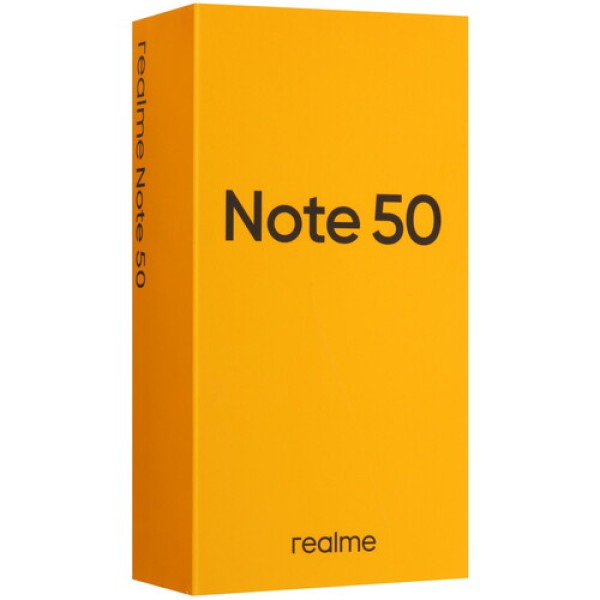 6.74" Смартфон realme Note 50 256 ГБ черный