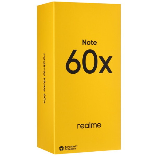 6.74" Смартфон realme Note 60x 64 ГБ черный