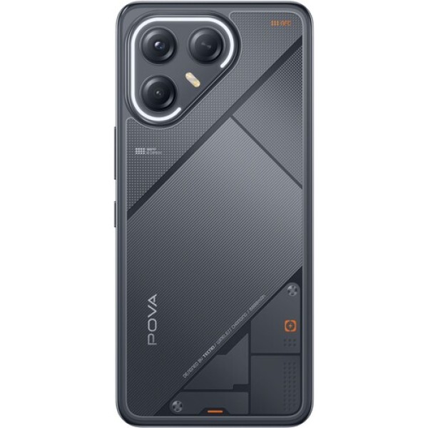 6.67" Смартфон Tecno POVA 7 Ultra 5G 256 ГБ черный