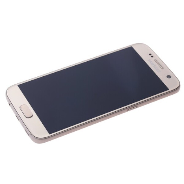 Смартфон Samsung SM-G930FD Galaxy S7 5.1" 32Gb Gold 8(4х2.3Ghz+4х1.6Ghz)/4096Mb/2560x1440/LTE/GPS/Cam12/3000mAh/And6.0