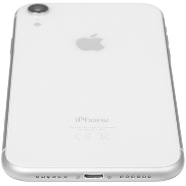 Смартфон Apple iPhone Xr 6,1" 128Gb White 6x2.5Ghz/3072Mb/1792х828/IPS/LTE/NFC/IP67/Cam12/iOS