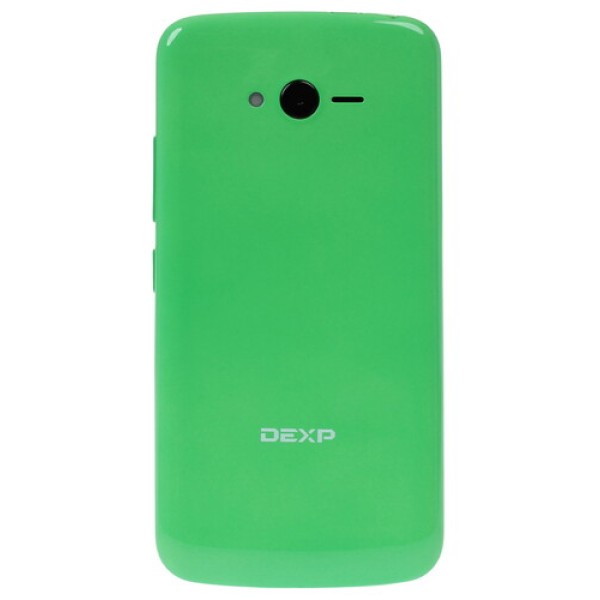 Смартфон DEXP Ixion E245 4.5" 8Gb Green 4x1.3GHz/512Mb/854x480/IPS/2SIM/Cam2/1600mAh/Android 6.0