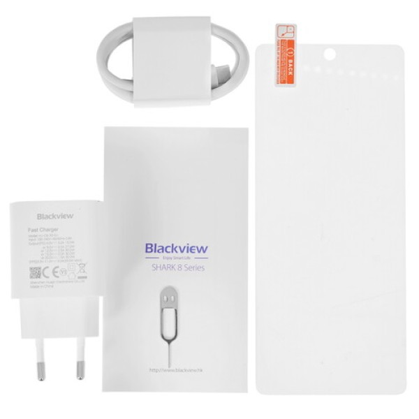 6.78" Смартфон Blackview Shark 8 256 ГБ голубой