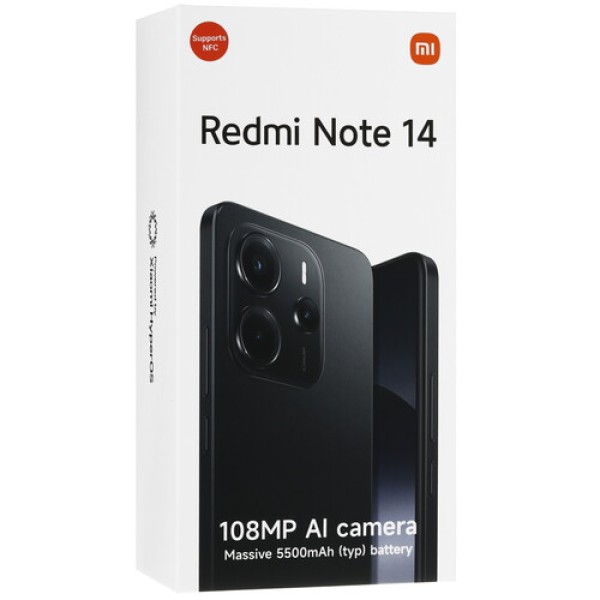6.67" Смартфон Xiaomi Redmi Note 14 128 ГБ зеленый