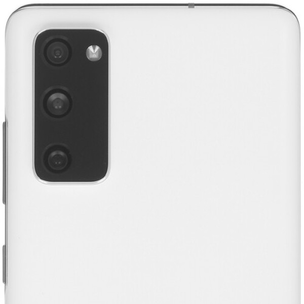 Смартфон Samsung S20 FE 6.5" 128Gb White Exynos 990/6Gb/2400x1080/SuperAMOLED/LTE/NFC/IP68/Cam12+12+8/32Mp/4500mAh/Android