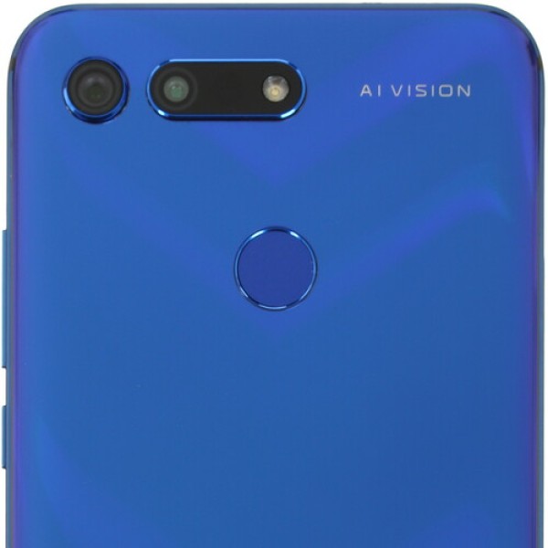 Смартфон Honor View 20 6.4" 128Gb Blue 8(4x1,8Ghz+2x2.6Ghz+2x1,9Ghz)/6144Mb/2310x1080/IPS/2SIM/LTE/NFC/Cam48+24/4000mAh/Android 9.0