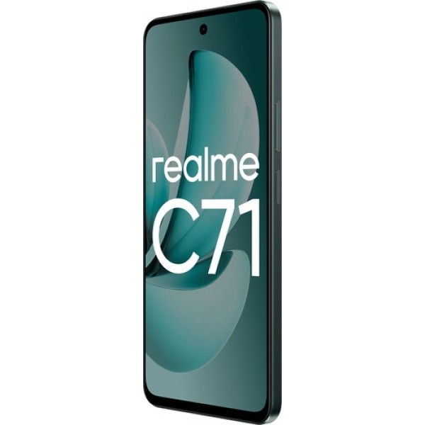 6.67" Смартфон realme C71 128 ГБ зеленый